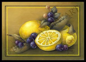 Lemon & Blueberries Tutorial